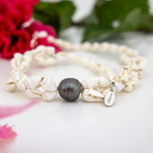 Load image into Gallery viewer, READY TO SHIP Civa Fiji Pearl & Shell Necklace - 925 Sterling Silver FJD$