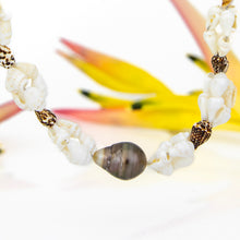 Load image into Gallery viewer, READY TO SHIP Civa Fiji Pearl & Shell Necklace - 925 Sterling Silver FJD$