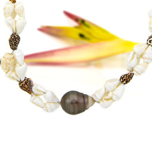 Load image into Gallery viewer, READY TO SHIP Civa Fiji Pearl & Shell Necklace - 925 Sterling Silver FJD$