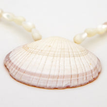 Load image into Gallery viewer, READY TO SHIP Freshwater Pearl & Shell Necklace - 925 Sterling Silver FJD$