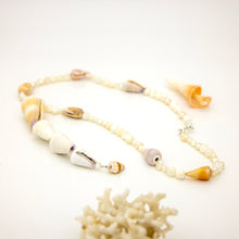 Load image into Gallery viewer, READY TO SHIP Freshwater Pearl & Shell Necklace - 925 Sterling Silver FJD$