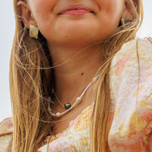 Load image into Gallery viewer, READY TO SHIP Bead & Shell Choker Necklace - 925 Sterling Silver FJD$