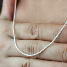 Load image into Gallery viewer, READY TO SHIP Snake Chain Necklace - 925 Sterling Silver FJD$