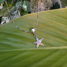 Load image into Gallery viewer, READY TO SHIP Starfish Charm Necklace - 925 Sterling Silver FJD$