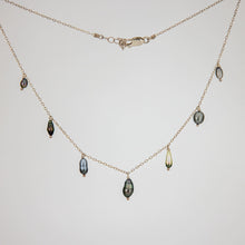 Load image into Gallery viewer, CONTACT US TO RECREATE THIS SOLD OUT STYLE Keshi Pearl Necklace - 925 Sterling Silver FJD$