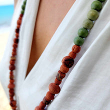 Load image into Gallery viewer, CONTACT US TO RECREATE THIS SOLD OUT STYLE Civa Fiji Pearl Wooden Bead Necklace - 925 Sterling Silver FJD$