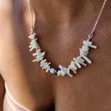 Load image into Gallery viewer, READY TO SHIP Civa Fiji Pearl Coral Necklace - 925 Sterling Silver FJD$