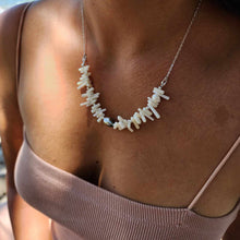 Load image into Gallery viewer, READY TO SHIP Civa Fiji Pearl Coral Necklace - 925 Sterling Silver FJD$