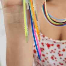 Load image into Gallery viewer, READY TO SHIP Unisex Rubber Necklace - Stretch Rubber