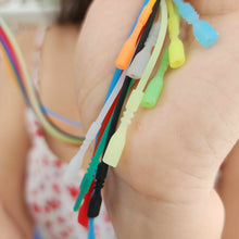 Load image into Gallery viewer, READY TO SHIP Unisex Rubber Necklace - Stretch Rubber