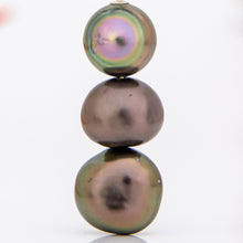 Load image into Gallery viewer, READY TO SHIP Unisex Civa Fiji Saltwater Pearl Trio Necklace - Rubber FJD$