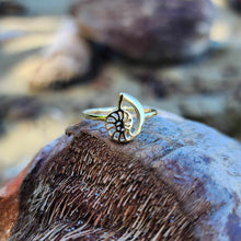 Load image into Gallery viewer, READY TO SHIP Mini Nautilus Ring - 18k Gold Vermeil FJD$