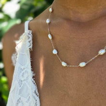 Load image into Gallery viewer, READY TO SHIP Freshwater Pearl Necklace - 925 Sterling Silver FJD$