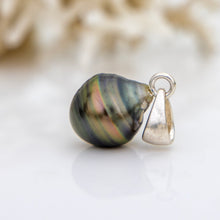 Load image into Gallery viewer, WHOLESALE Civa Fiji Pearl Fish Hook Necklace - Nylon & 925 Sterling Silver FJD$