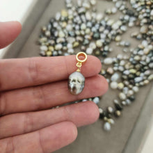 Load image into Gallery viewer, READY TO SHIP Civa Fiji Keshi Pearl Pendant - 18k Gold Vermeil FJD$