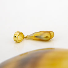 Load image into Gallery viewer, READY TO SHIP Civa Fiji Keshi Pearl Pendant - 18k Gold Vermeil FJD$