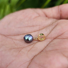 Load image into Gallery viewer, READY TO SHIP Freshwater Pearl Pendant - 18k Gold Vermeil FJD$
