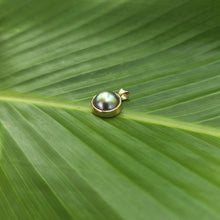 Load image into Gallery viewer, READY TO SHIP Civa Fiji Bezel Set Pearl Pendant - 9k Solid Gold