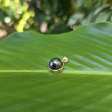 Load image into Gallery viewer, READY TO SHIP Civa Fiji Bezel Set Pearl Pendant - 9k Solid Gold