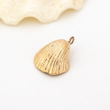 Load image into Gallery viewer, READY TO SHIP Cast Shell Pendant - 9k Solid Gold FJD$