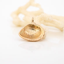Load image into Gallery viewer, READY TO SHIP Cast Shell Pendant - 9k Solid Gold FJD$