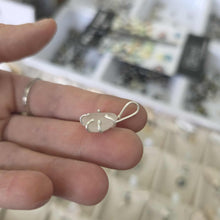 Load image into Gallery viewer, READY TO SHIP Claw Set Seaglass Pendant - 925 Sterling Silver FJD$