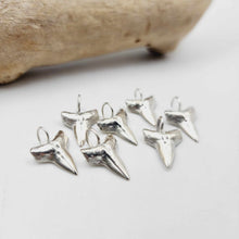 Load image into Gallery viewer, READY TO SHIP Bull Shark Tooth Pendant - 925 Sterling Silver FJD$
