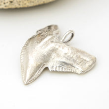 Load image into Gallery viewer, READY TO SHIP Tiger Shark Tooth Pendant - 925 Sterling Silver FJD$