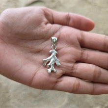 Load image into Gallery viewer, READY TO SHIP Cast Coral Pendant - 925 Sterling Silver FJD$