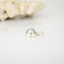 Load image into Gallery viewer, READY TO SHIP Civa Fiji Bezel Set Pearl Pendant - 925 Sterling Silver FJD$