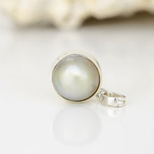 Load image into Gallery viewer, READY TO SHIP Civa Fiji Bezel Set Pearl Pendant - 925 Sterling Silver FJD$
