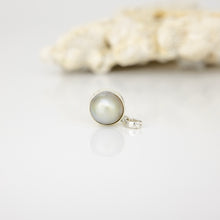 Load image into Gallery viewer, READY TO SHIP Civa Fiji Bezel Set Pearl Pendant - 925 Sterling Silver FJD$