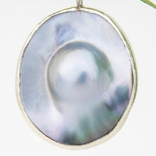 Load image into Gallery viewer, READY TO SHIP Bezel Set Mabe Pearl Pendant - 925 Sterling Silver FJD$