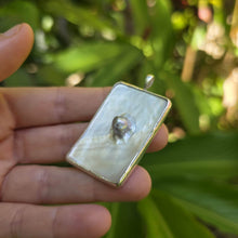 Load image into Gallery viewer, READY TO SHIP Bezel Set Mabe Pearl Pendant - 925 Sterling Silver FJD$
