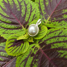 Load image into Gallery viewer, READY TO SHIP Civa Fiji Bezel Set Pearl Pendant - 925 Sterling Silver FJD$