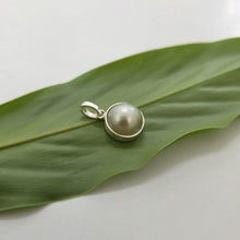 Load image into Gallery viewer, READY TO SHIP Civa Fiji Bezel Set Pearl Pendant - 925 Sterling Silver FJD$