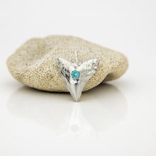 Load image into Gallery viewer, CONTACT US TO RECREATE THIS SOLD OUT STYLE Shark Tooth Pendant with Zirconia - 925 Sterling Silver FJD$