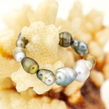 Load image into Gallery viewer, READY TO SHIP Keshi Pearl Stretch Ring FJD$