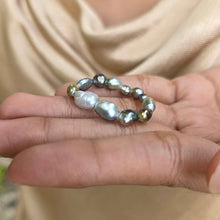 Load image into Gallery viewer, CONTACT US TO RECREATE THIS SOLD OUT STYLE Keshi Pearl Stretch Ring FJD$