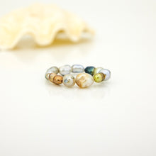 Load image into Gallery viewer, CONTACT US TO RECREATE THIS SOLD OUT STYLE Keshi Pearl Stretch Ring FJD$