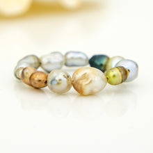 Load image into Gallery viewer, CONTACT US TO RECREATE THIS SOLD OUT STYLE Keshi Pearl Stretch Ring FJD$