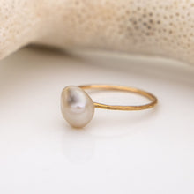 Load image into Gallery viewer, READY TO SHIP - Fiji Keshi Pearl Ring - 14k Gold Fill FJD$
