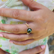 Load image into Gallery viewer, READY TO SHIP Civa Fiji Saltwater Pearl Ring - 14k Gold Fill FJD$