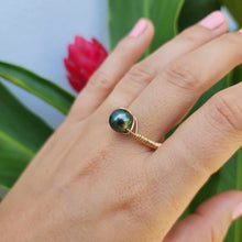 Load image into Gallery viewer, READY TO SHIP Civa Fiji Saltwater Pearl Ring - 14k Gold Fill FJD$