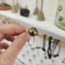 Load image into Gallery viewer, READY TO SHIP Civa Fiji Saltwater Pearl Ring - 14k Gold Fill FJD$