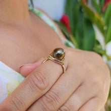 Load image into Gallery viewer, READY TO SHIP Civa Fiji Saltwater Pearl Ring - 14k Gold Fill FJD$
