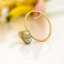 Load image into Gallery viewer, READY TO SHIP - Fiji Keshi Pearl Ring - 14k Gold Fill FJD$