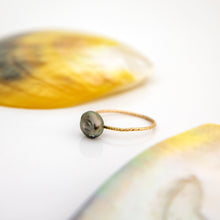 Load image into Gallery viewer, READY TO SHIP - Fiji Keshi Pearl Ring - 14k Gold Fill FJD$