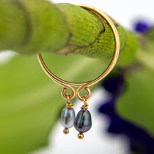 Load image into Gallery viewer, READY TO SHIP - Keshi Pearl Twist Layer Ring - 14k Gold Fill FJD$