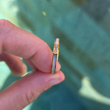 Load image into Gallery viewer, READY TO SHIP Zirconia Ring - Gold Plated FJD$